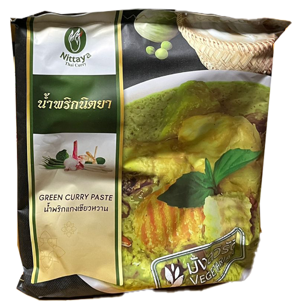 Nittaya Vegetarian Green Curry Paste 10x1kg