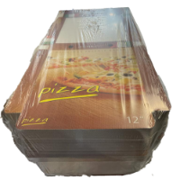 12" Pizza Box White Full Colour