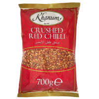 KHANUM CRUSHED RED CHILLI 6X700G