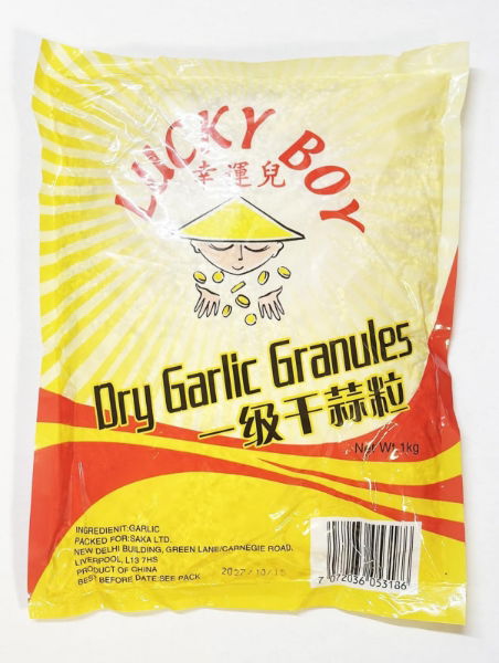 Lucky Boy Garlic Bits 1kg Pkt