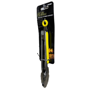 Tongs S/S Yellow Handle 23cm/9"