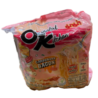 Mama Carbonara Bacon Noodle 4*85G