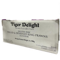 Tiger Delight Prawns 26/30 PD 6x900g Case