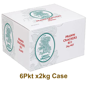 Green Dragon Prawn Crackers 6X2kg Case