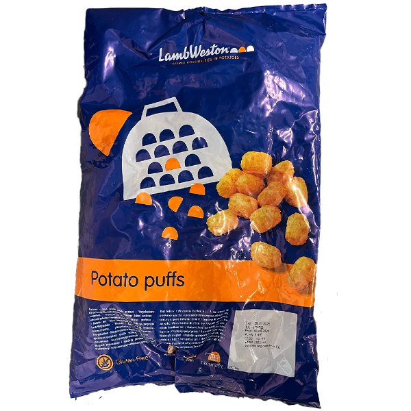 Lamb Weston Hash Brown Puffs 1kg Pkt