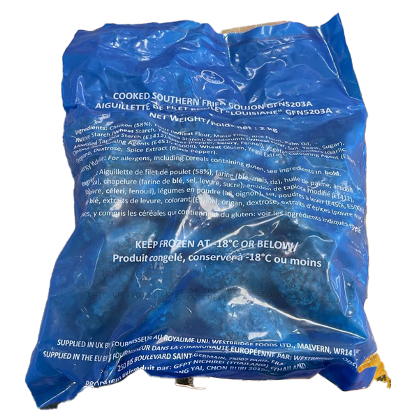 Faris Chicken Strip 2kg Blue Bag