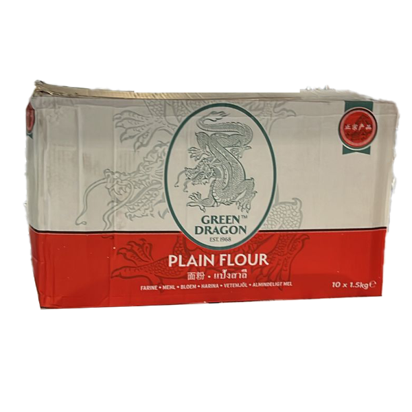 Green Dragon Plain Flour 10x1.5kg