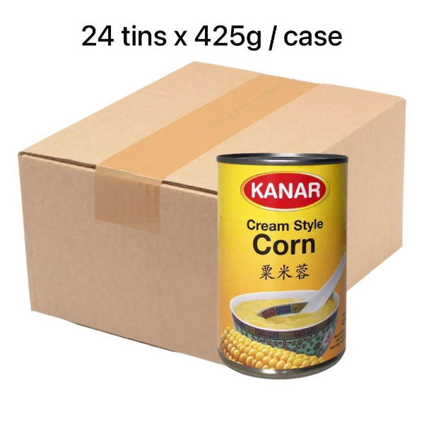 Kanar Cream Corn 24x425g