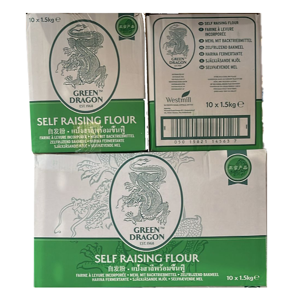 Green Dragon Self Raising Flour 10x1.5kg