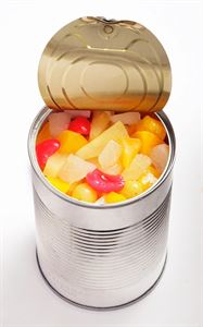 TINNED FRUIT