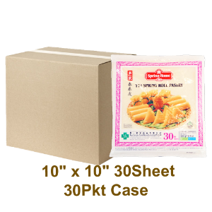 TYJ Spring Roll Pastry 10" x 10" 30PK Case