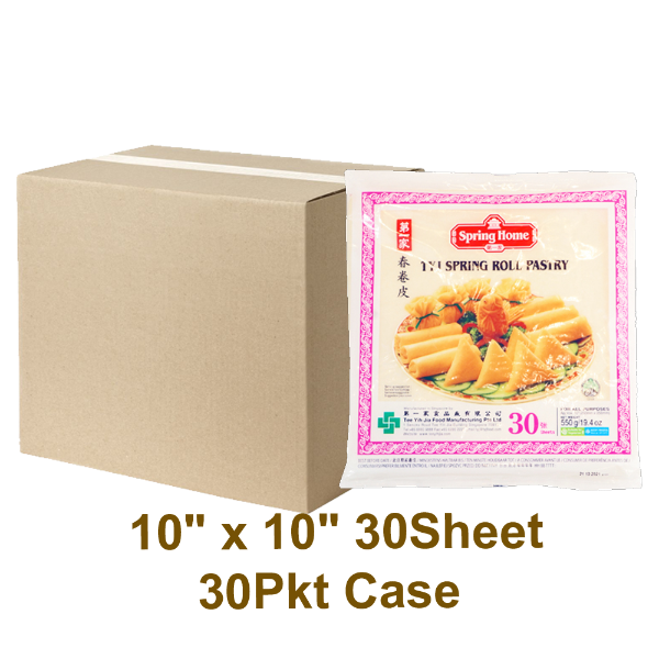 TYJ Spring Roll Pastry 10" x 10" 30PK Case