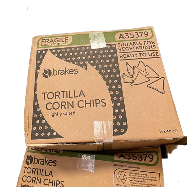 CORN TORTILLA CHIPS   14x475g ( CASE )