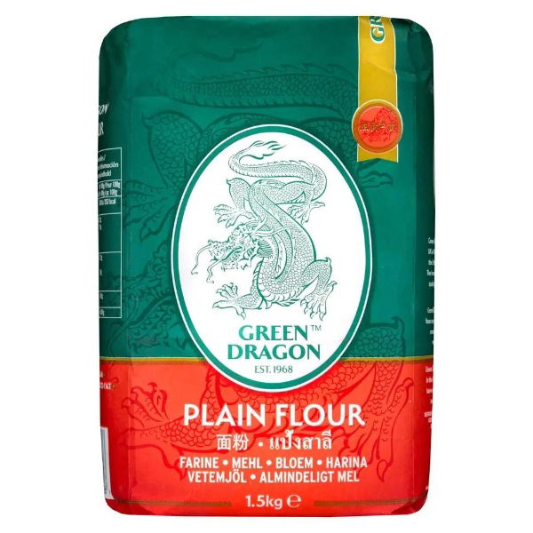 Green Dragon Plain Flour 10x1.5kg